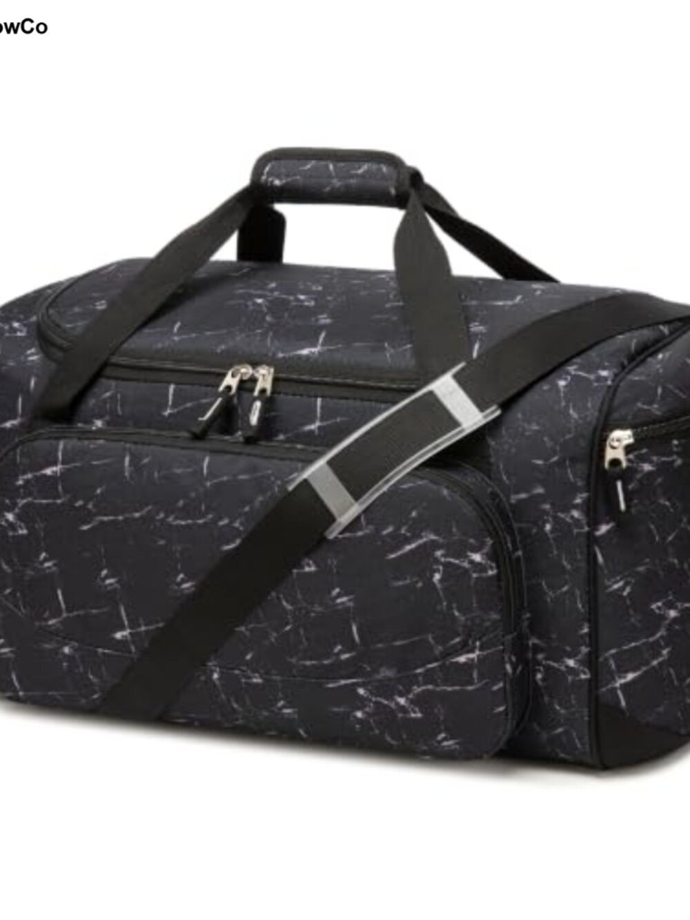 55L Gym Duffle Bag Polyester Travel Sports Duffel with Pockets